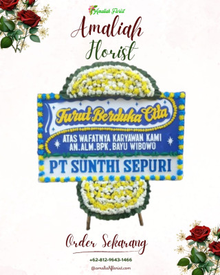 Papan Bunga Duka di Watas Lubuk Durian